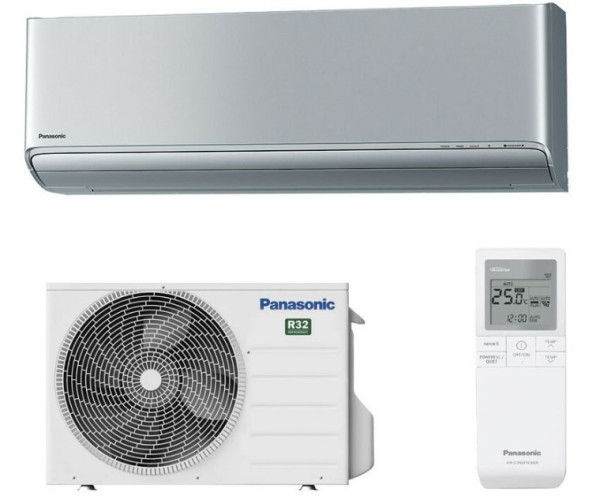 Panasonic KIT-XZ20-ZKE Etherea Ezüst Inverteres Split klíma